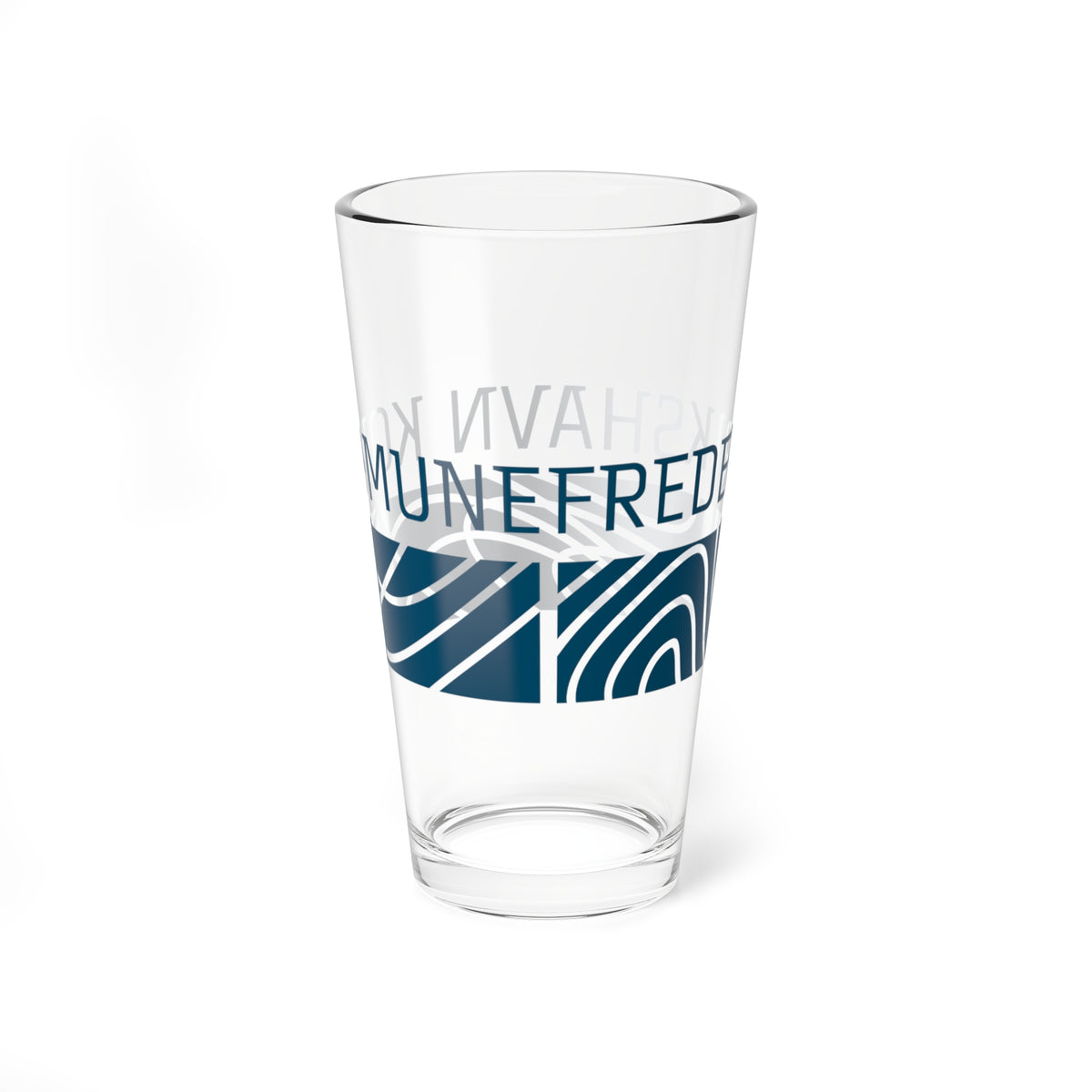 Frederikshavn Kommune Logo (Denmark) (Coat of Arms) Pint Glass 16oz
