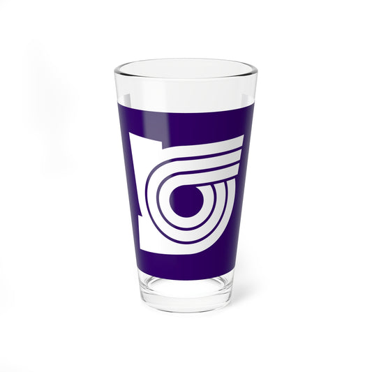 Flag of Kaminokawa Tochigi (Japan) Pint Glass 16oz