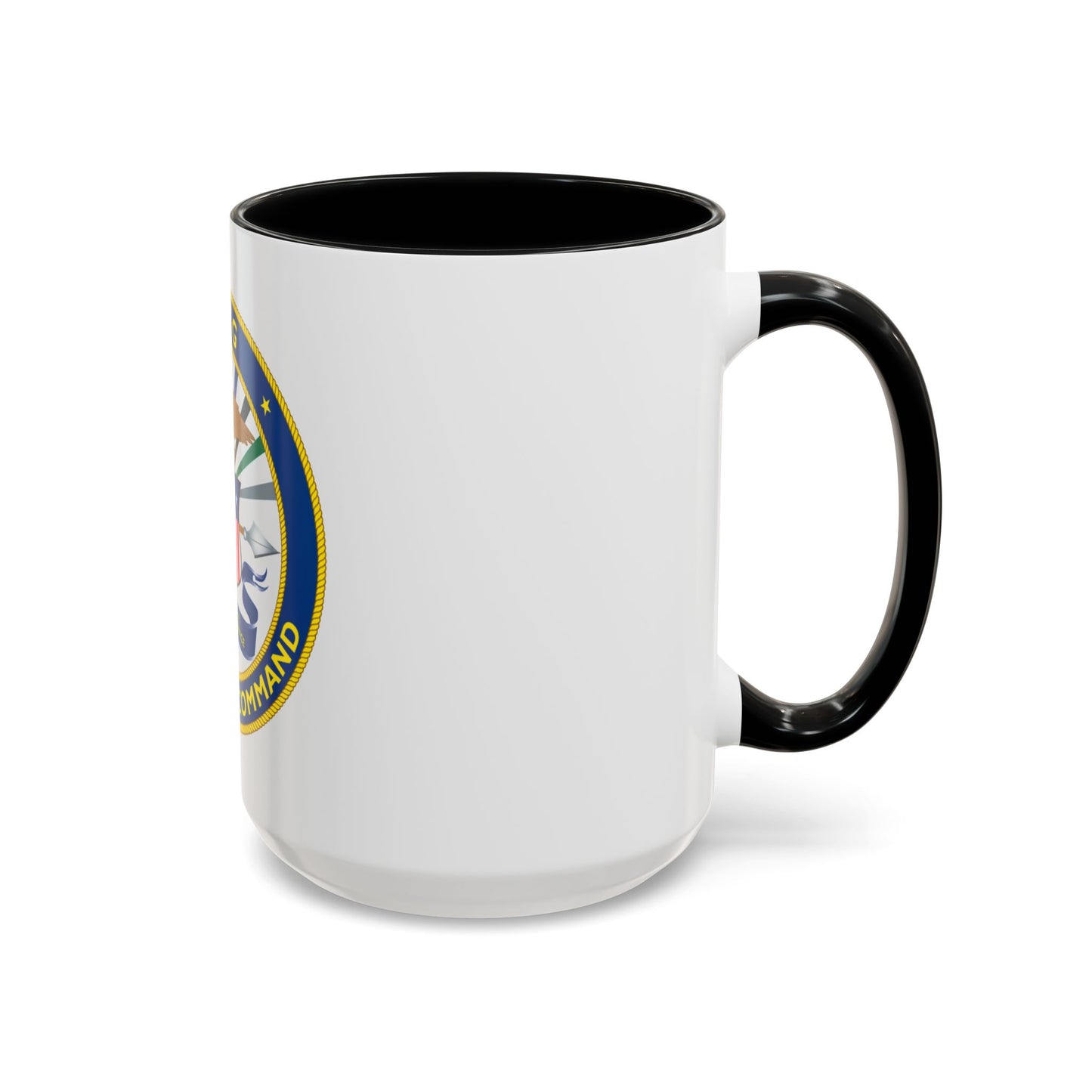 USCG Personnel Command (U.S. Coast Guard) Accent Coffee Mug