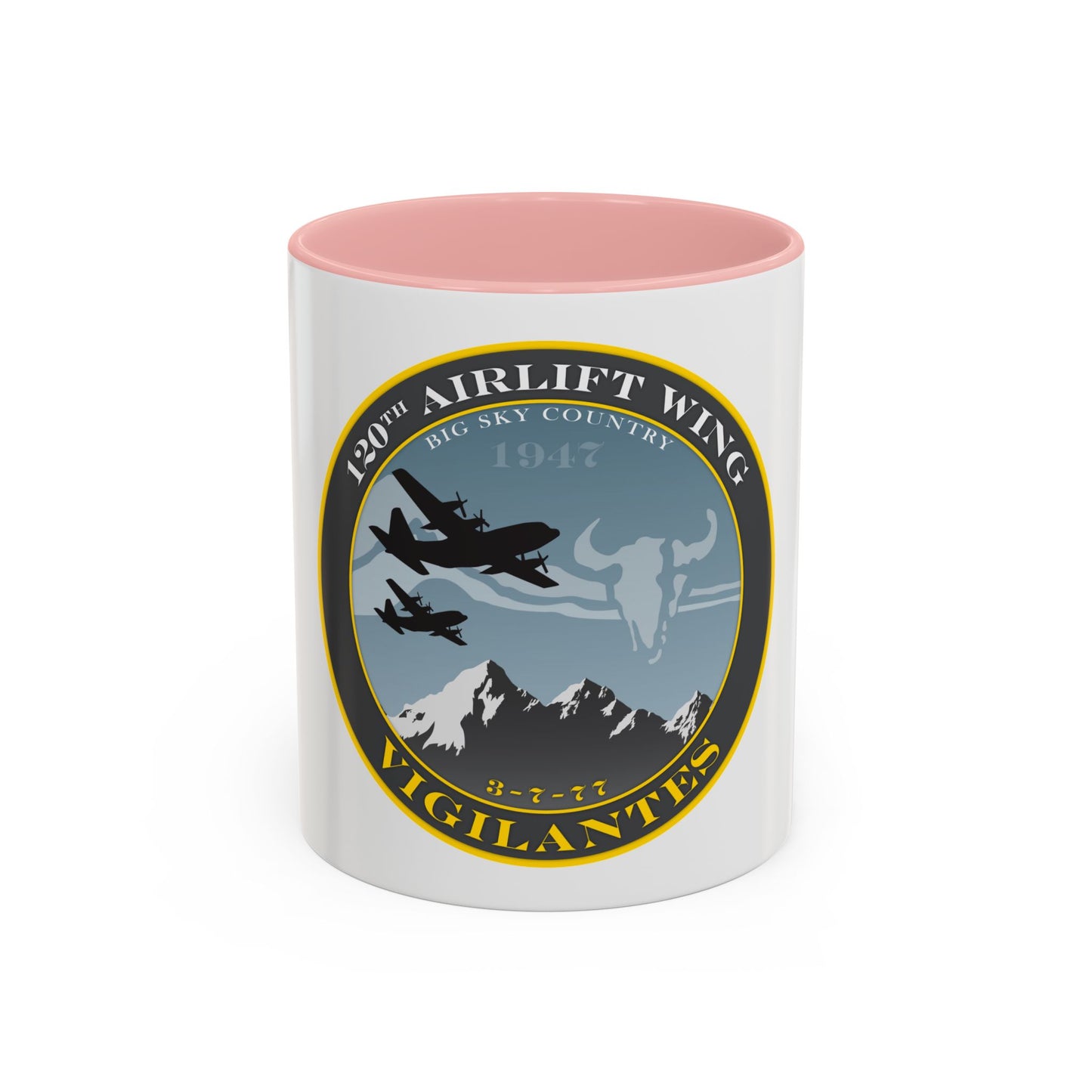 120th Airlift Wing (U.S. Air Force) Accent Coffee Mug