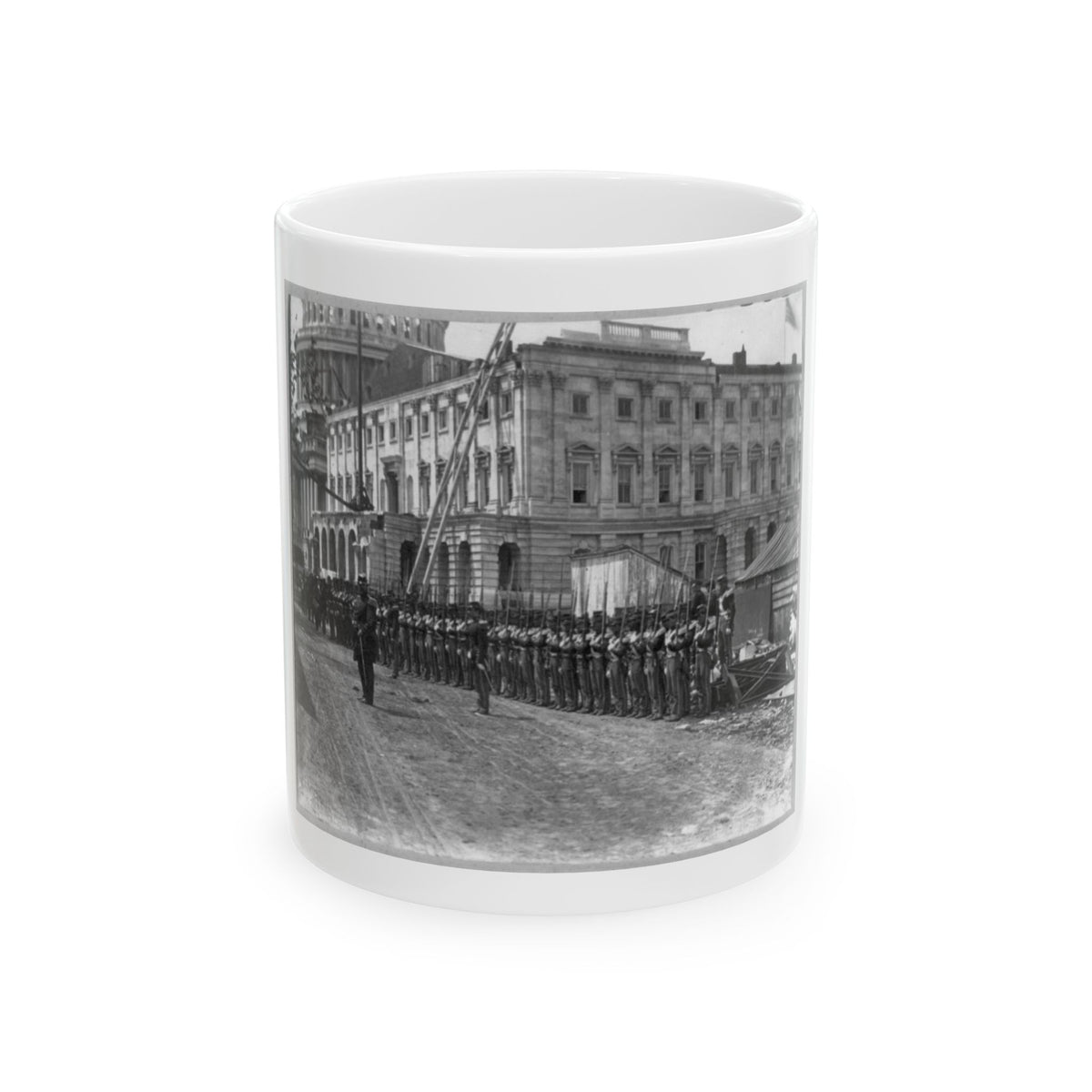 Civil War Troops (U.S. Civil War) White Coffee Mug