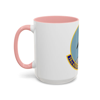 78th Aerospace Medicine Squadron (U.S. Air Force) Accent Coffee Mug