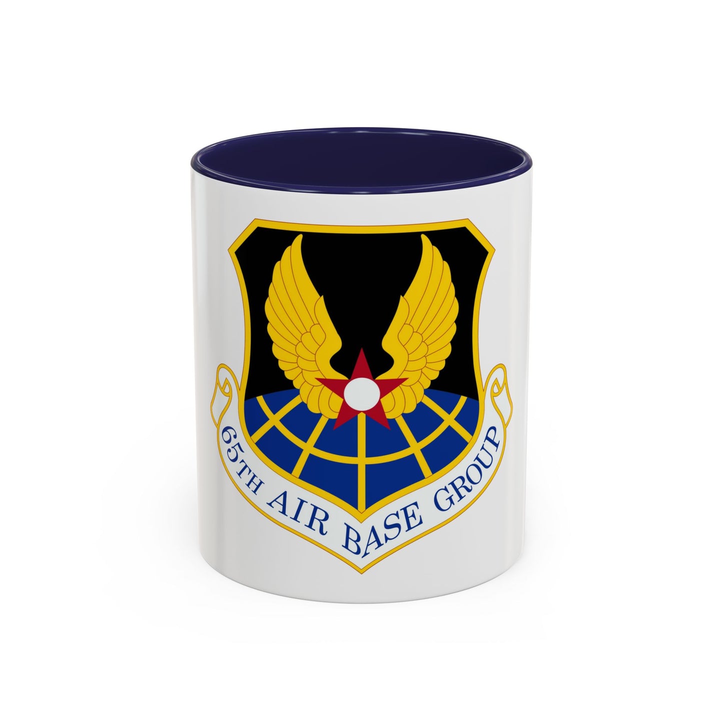 65 Air Base Group USAFE (U.S. Air Force) Accent Coffee Mug