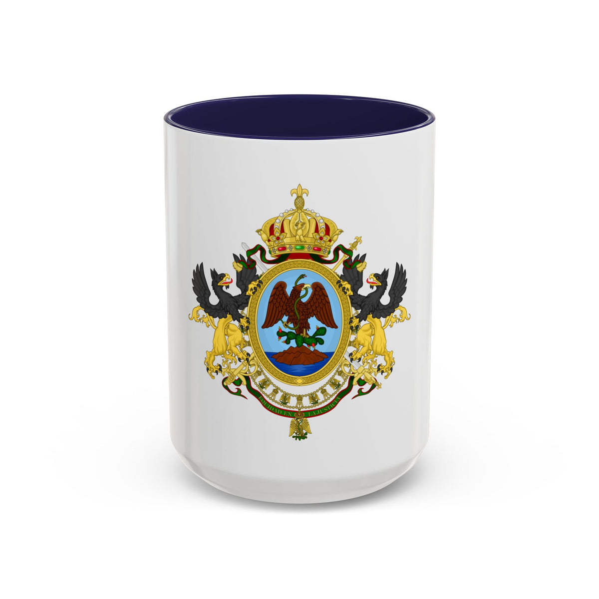 Coat of Arms Second Mexican Empire - Accent Coffee Mug