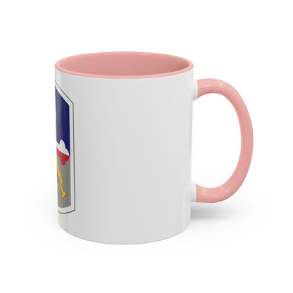 58th Infantry Brigade SSI (U.S. Army) Accent Coffee Mug