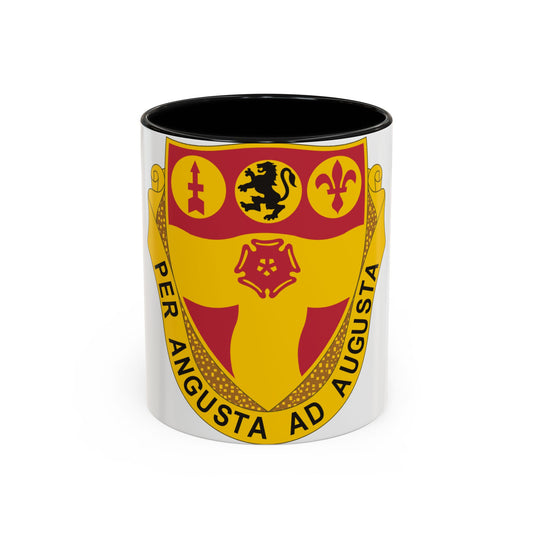 Tasse à café décorative du 218e régiment d'artillerie de campagne (armée américaine)