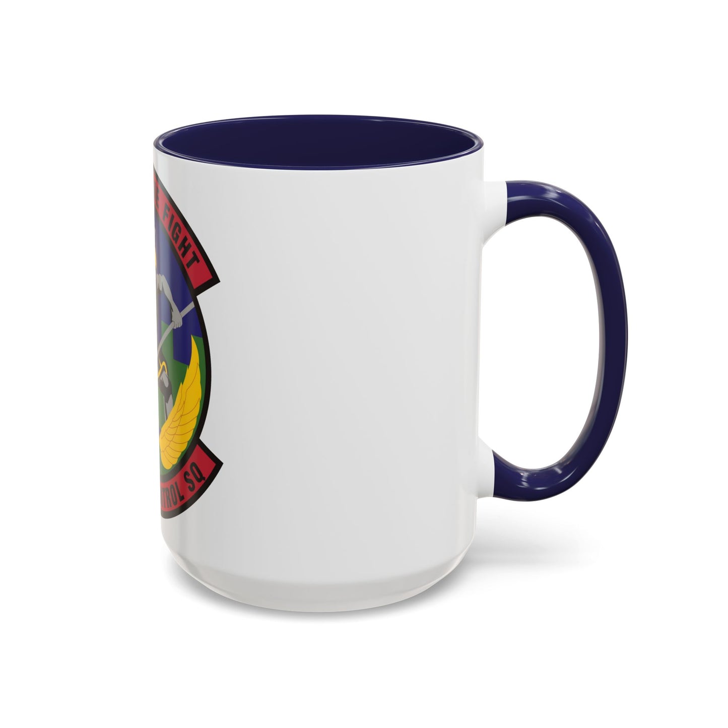 123d Air Control Squadron (U.S. Air Force) Accent Coffee Mug