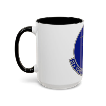 82d Computer Systems Squadron (U.S. Air Force) Accent Coffee Mug