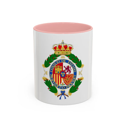Coat of Arms of the Spanish Council of State - Accent Coffee Mug