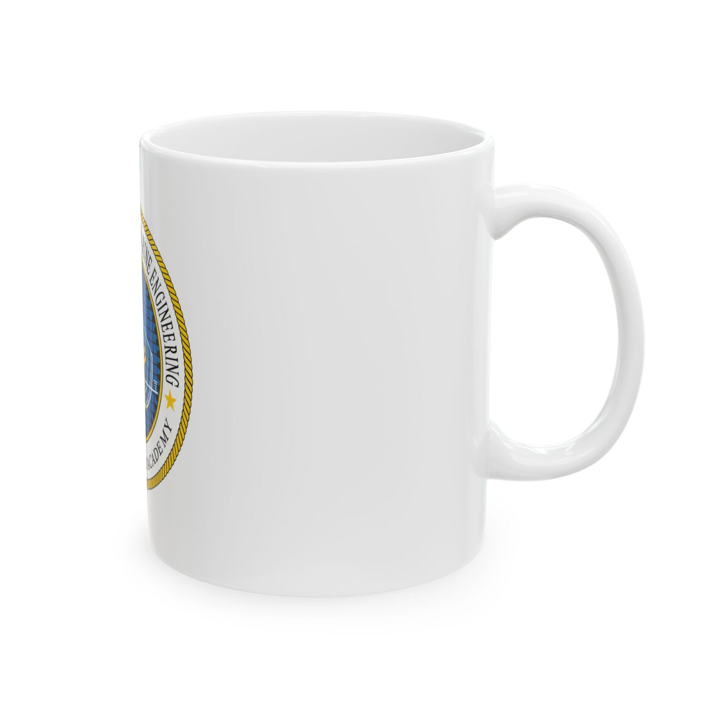 USCG Academy NA&ME (U.S. Coast Guard) White Coffee Mug