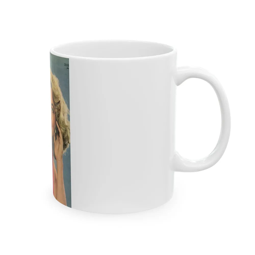 Dorothy Malone #176 - Mag. Cover (Vintage Female Icon) White Coffee Mug-Go Mug Yourself