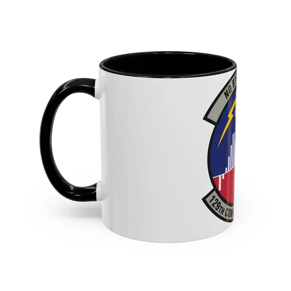 129th Communications Flight (U.S. Air Force) Accent Coffee Mug - Go Mug Yourself