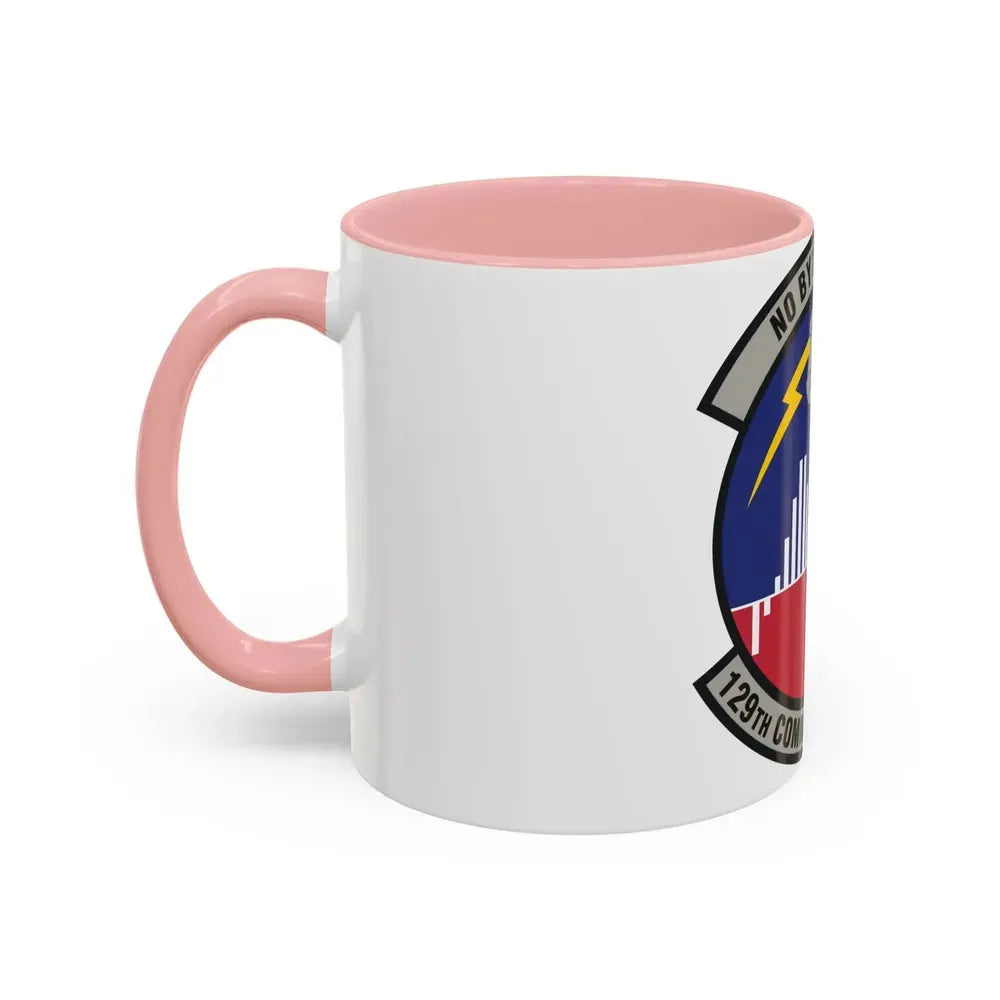 129th Communications Flight (U.S. Air Force) Accent Coffee Mug - Go Mug Yourself