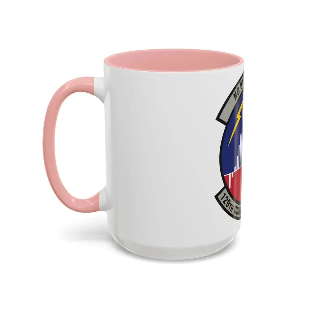 129th Communications Flight (U.S. Air Force) Accent Coffee Mug - Go Mug Yourself