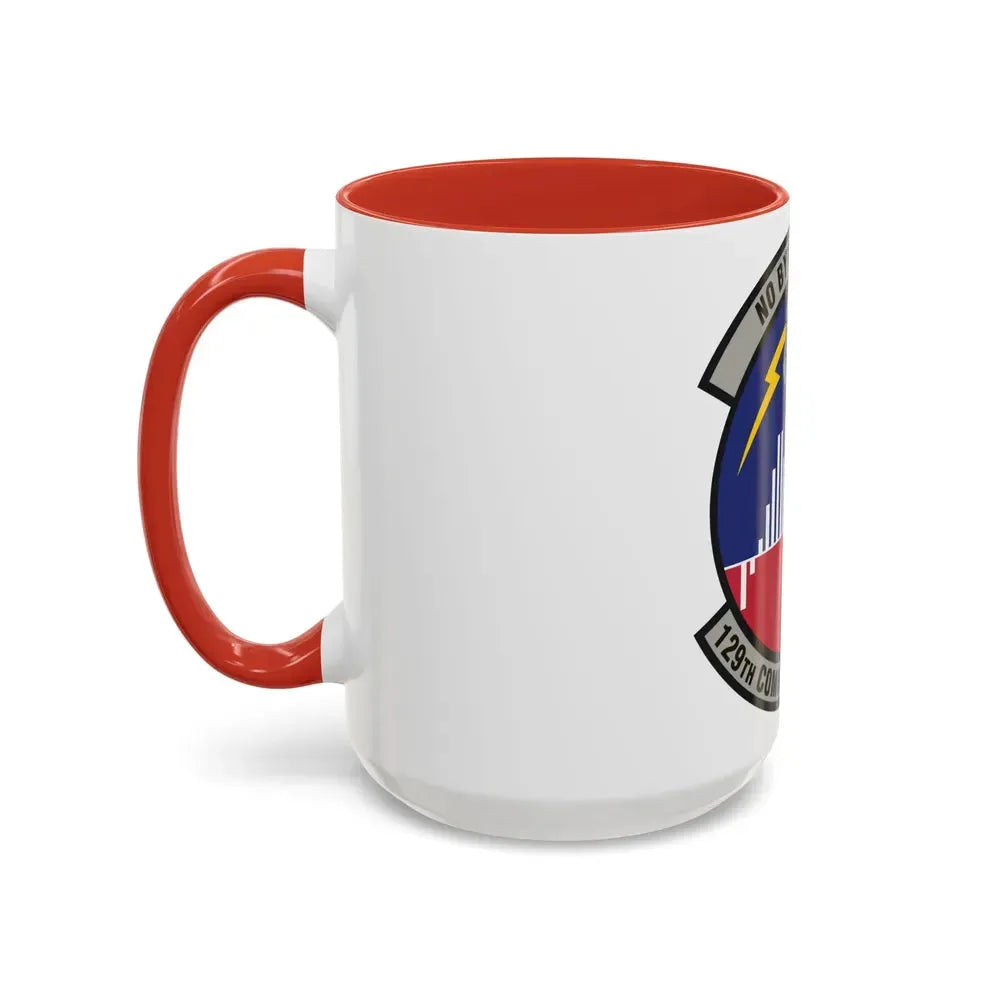 129th Communications Flight (U.S. Air Force) Accent Coffee Mug - Go Mug Yourself