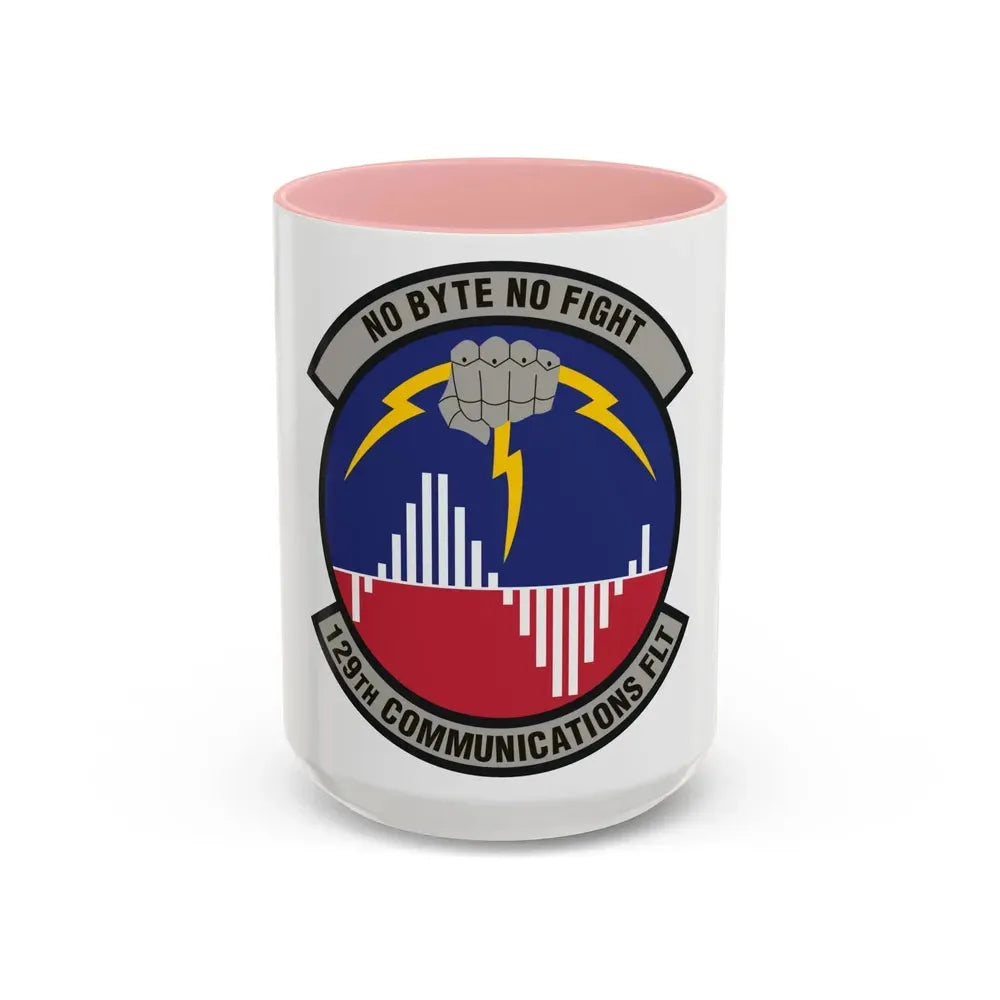 129th Communications Flight (U.S. Air Force) Accent Coffee Mug - Go Mug Yourself