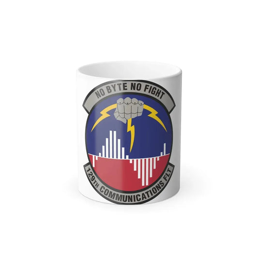 129th Communications Flight (U.S. Air Force) Color Changing Coffee Mug 11oz - Go Mug Yourself