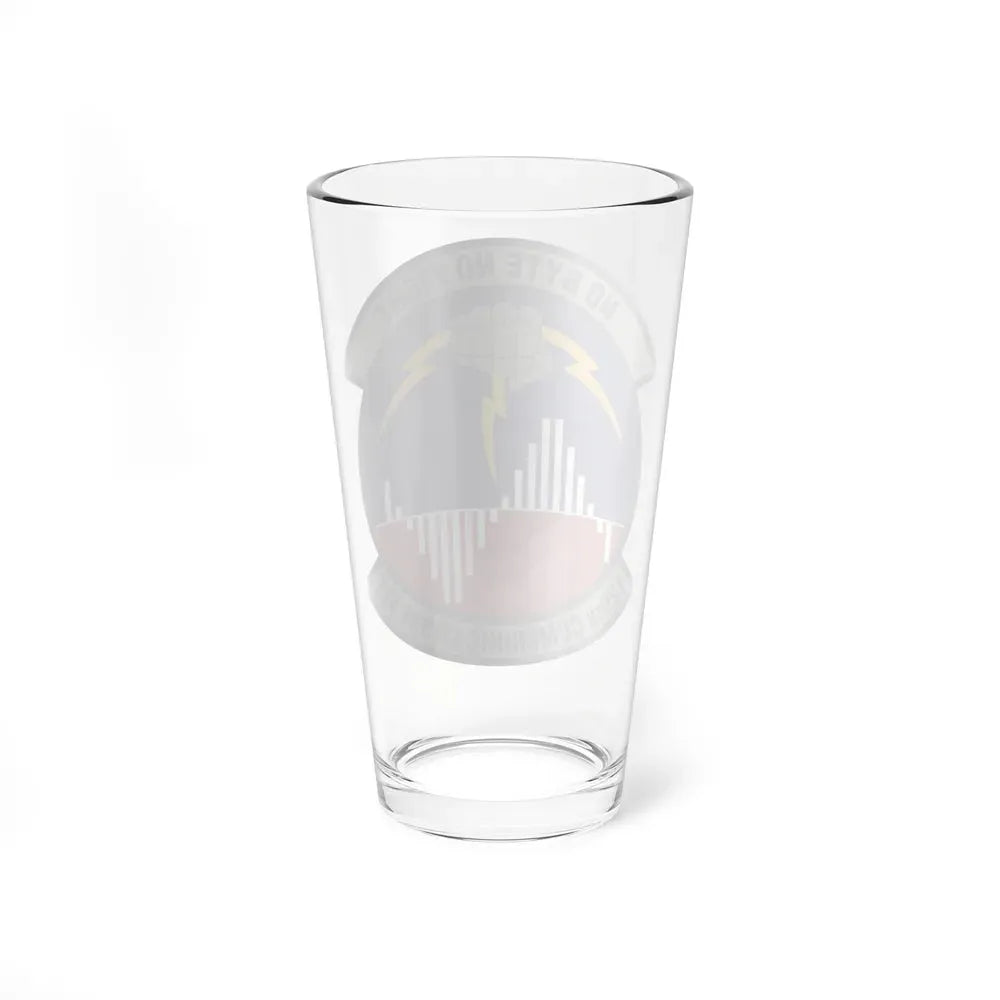 129th Communications Flight (U.S. Air Force) Pint Glass 16oz - Go Mug Yourself