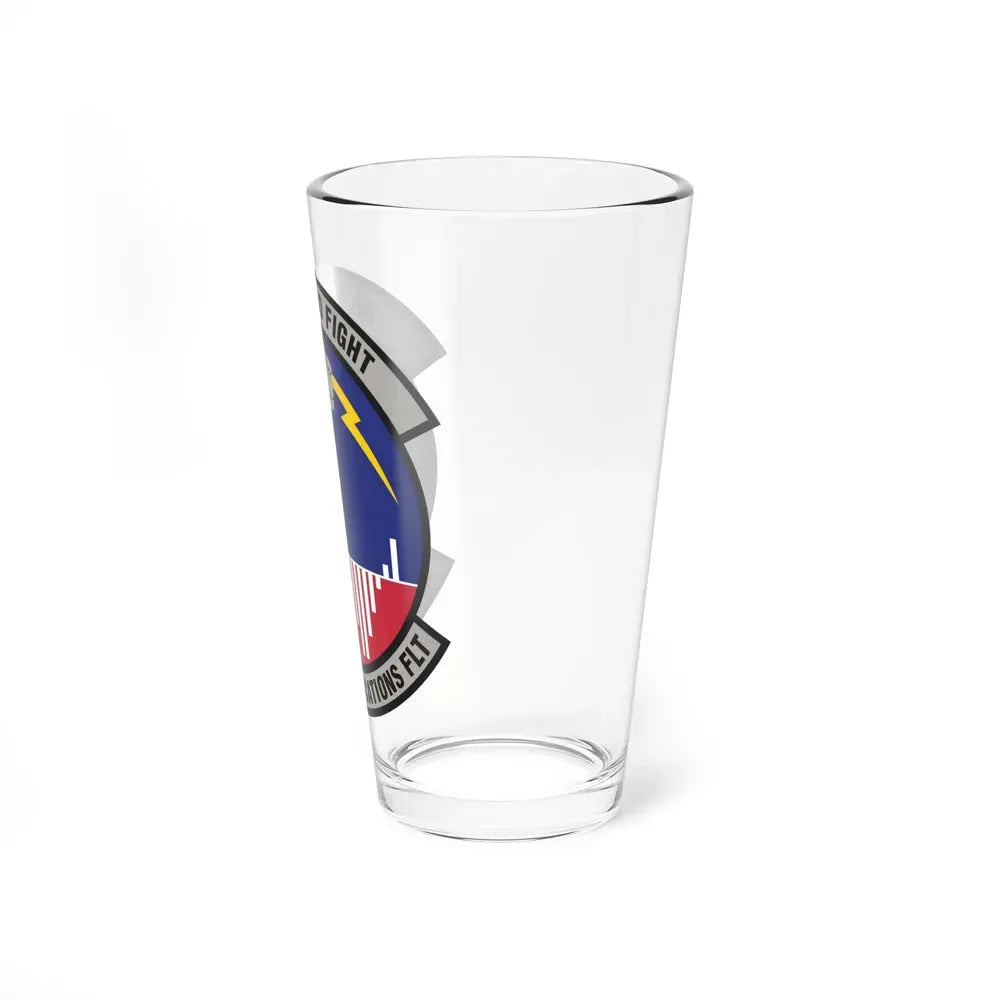 129th Communications Flight (U.S. Air Force) Pint Glass 16oz - Go Mug Yourself