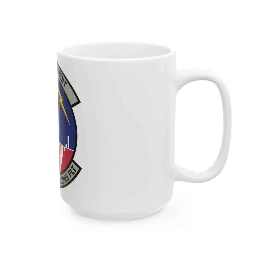 129th Communications Flight (U.S. Air Force) White Coffee Mug - Go Mug Yourself