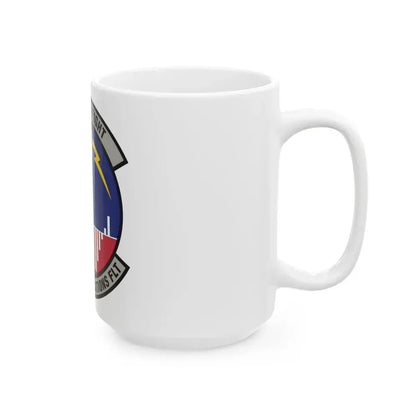 129th Communications Flight (U.S. Air Force) White Coffee Mug - Go Mug Yourself
