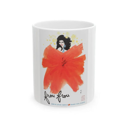 Frou Frou Exhibition (2002) - White Coffee Mug-11oz-Go Mug Yourself