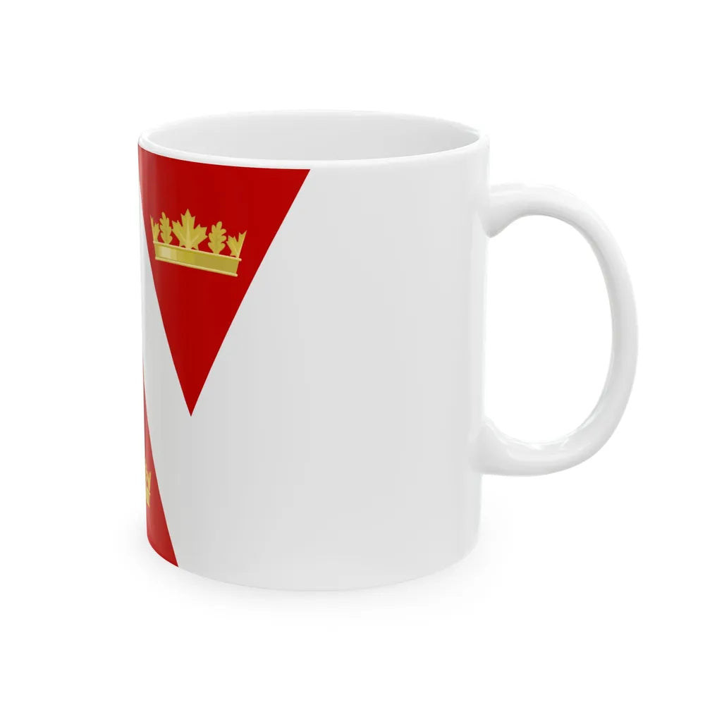 Flag of Wellington Ontario Canada - White Coffee Mug-Go Mug Yourself