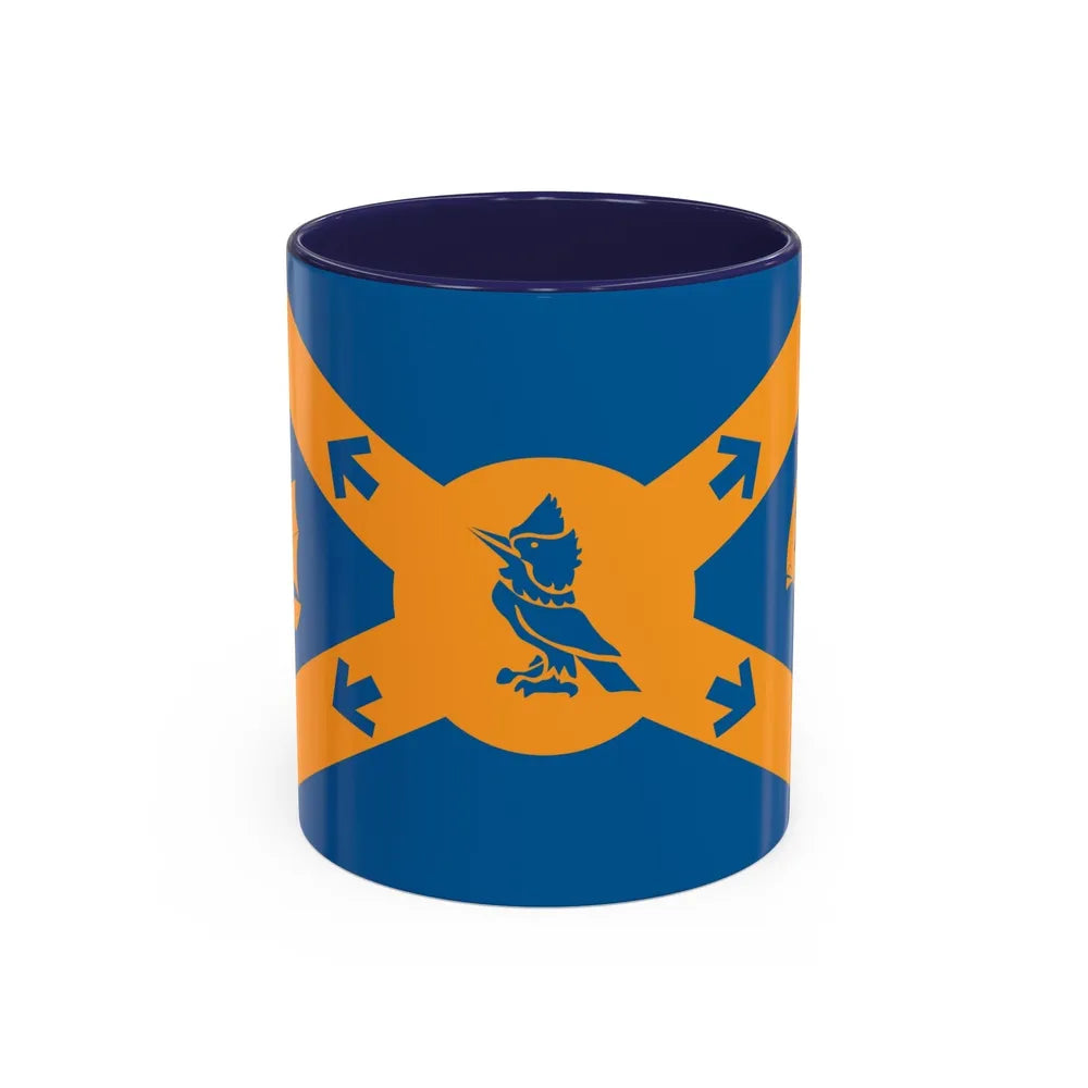 Flag of Halifax Canada - Accent Coffee Mug-11oz-Navy-Go Mug Yourself