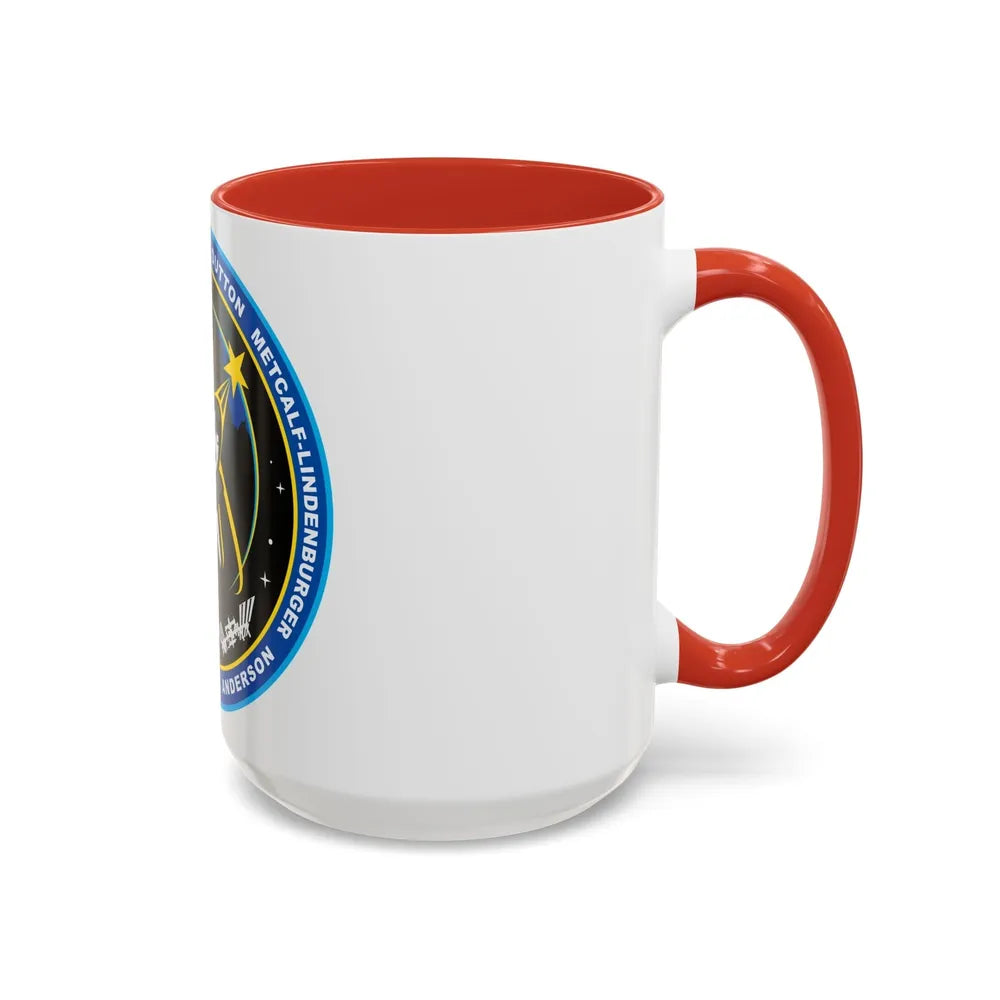 STS 131 (NASA) Accent Coffee Mug-Go Mug Yourself