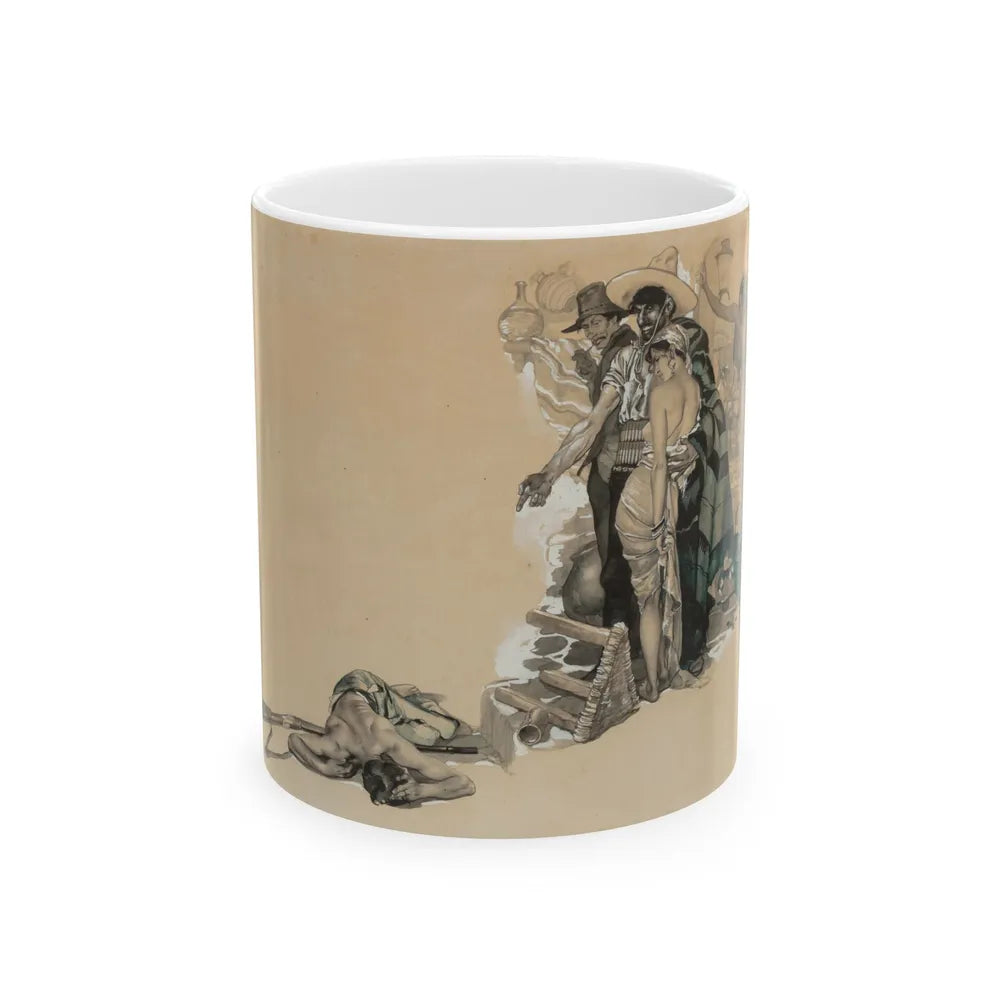 Death at a Brothel - White Coffee Mug-11oz-Go Mug Yourself