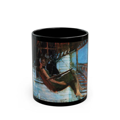 Dividing Line, Rebook, July 1964 - Black Coffee Mug-11oz-Go Mug Yourself