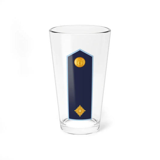 12.LVAF MAJ (Latvia) (Military Rank) Pint Glass 16oz 16oz - Go Mug Yourself