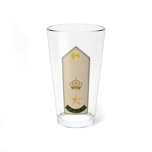 12.RAO LTC (Oman) (Military Rank) Pint Glass 16oz 16oz - Go Mug Yourself