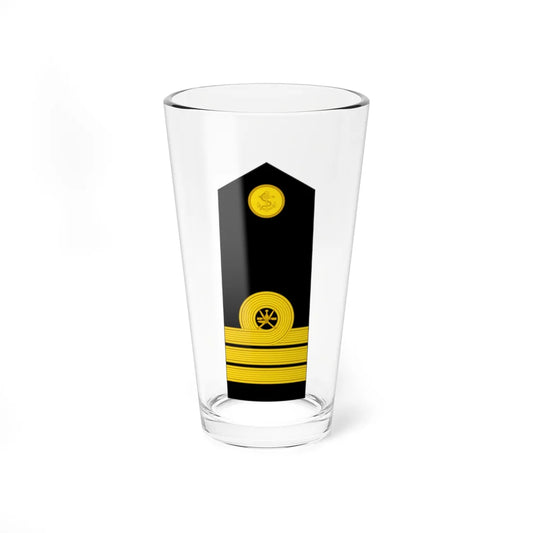 12.RNO CDR (Oman) (Military Rank) Pint Glass 16oz 16oz - Go Mug Yourself