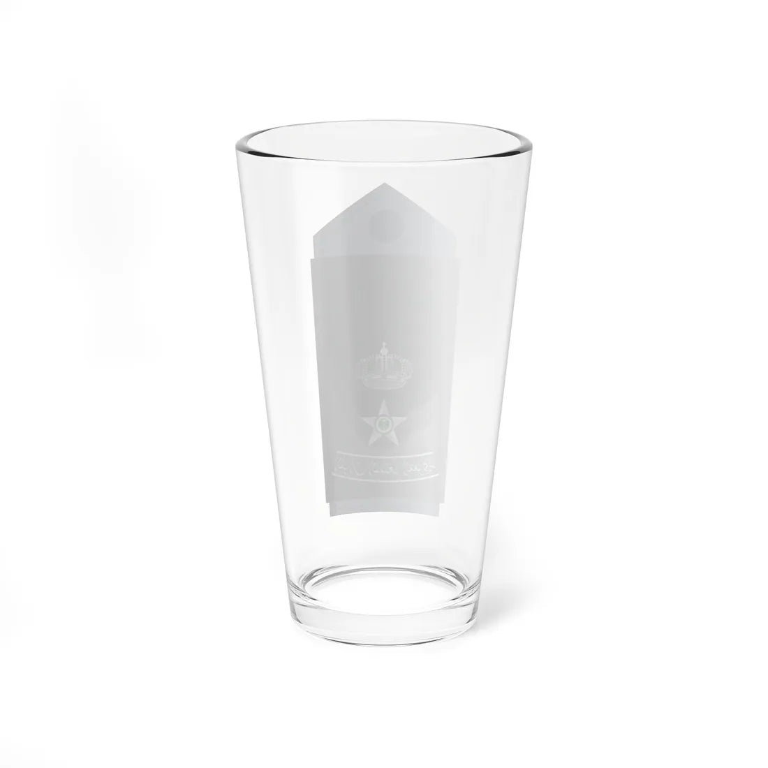 12.RSAF LTC (Saudi Arabia) (Military Rank) Pint Glass 16oz - Go Mug Yourself