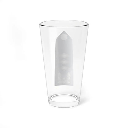 12.SKAF CPT (Korea) (Military Rank) Pint Glass 16oz - Go Mug Yourself