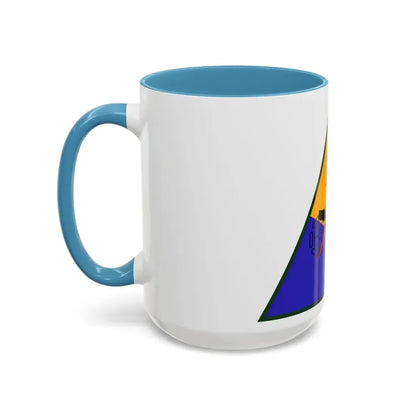 12th Armored Division (U.S. Army) Accent Coffee Mug - Go Mug Yourself