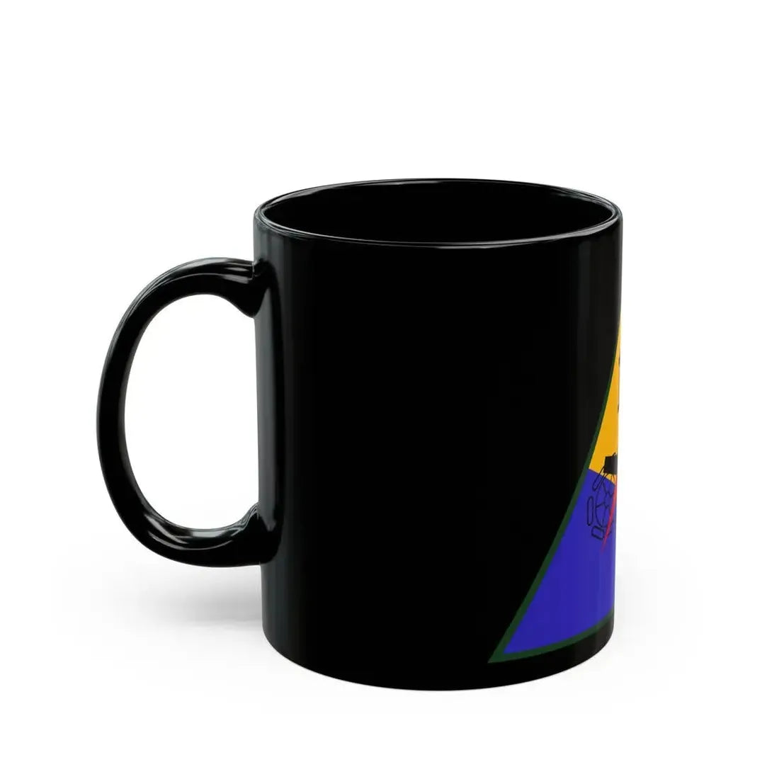 12th Armored Division (U.S. Army) Black Coffee Mug - Go Mug Yourself