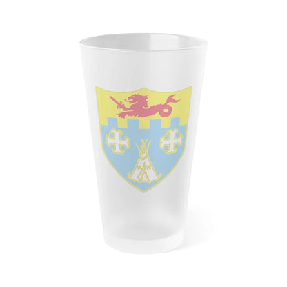 12th Infantry Regiment (U.S. Army) Frosted Pint Glass 16oz-Go Mug Yourself