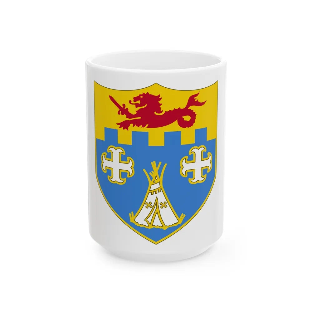 12th Infantry Regiment (U.S. Army) White Coffee Mug-15oz-Go Mug Yourself