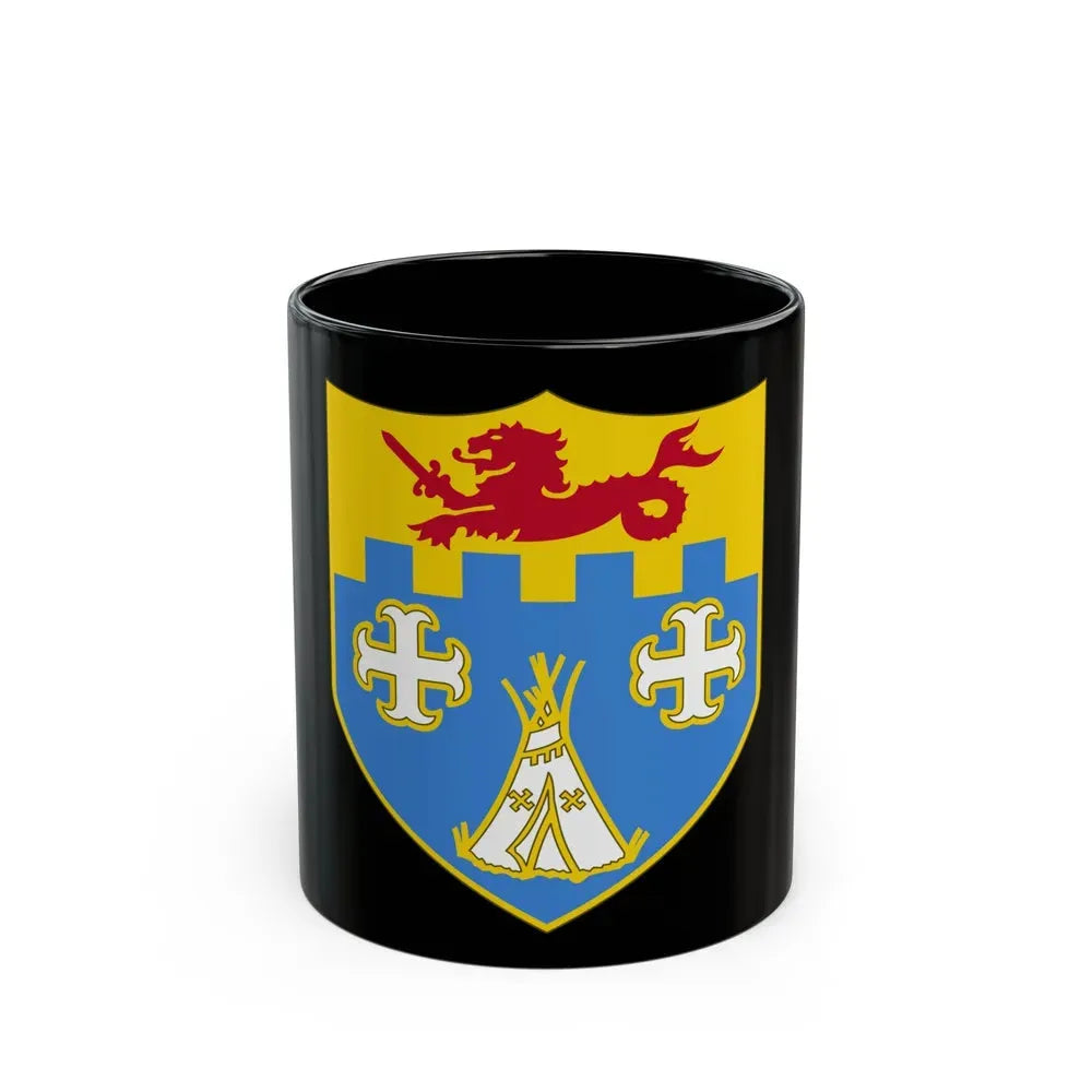 12th Infantry Regiment (U.S. Army) Black Coffee Mug 11oz - Go Mug Yourself