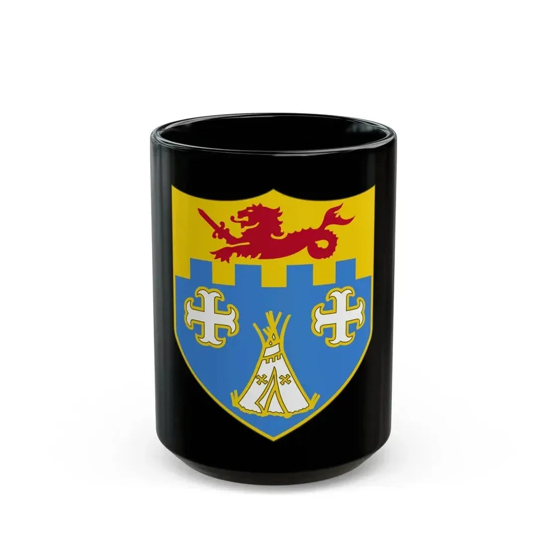 12th Infantry Regiment (U.S. Army) Black Coffee Mug - Go Mug Yourself