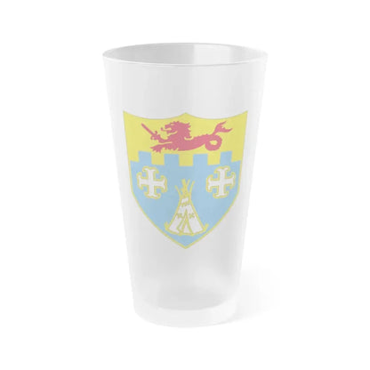 12th Infantry Regiment (U.S. Army) Frosted Pint Glass 16oz Default Title - Go Mug Yourself
