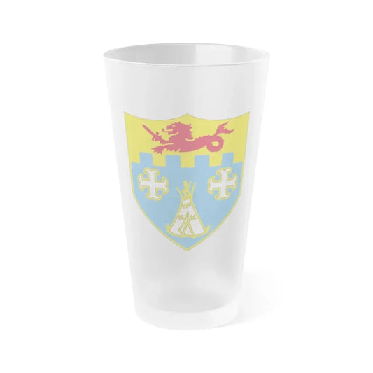 12th Infantry Regiment (U.S. Army) Frosted Pint Glass 16oz Default Title - Go Mug Yourself