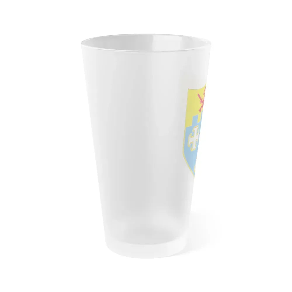 12th Infantry Regiment (U.S. Army) Frosted Pint Glass 16oz - Go Mug Yourself