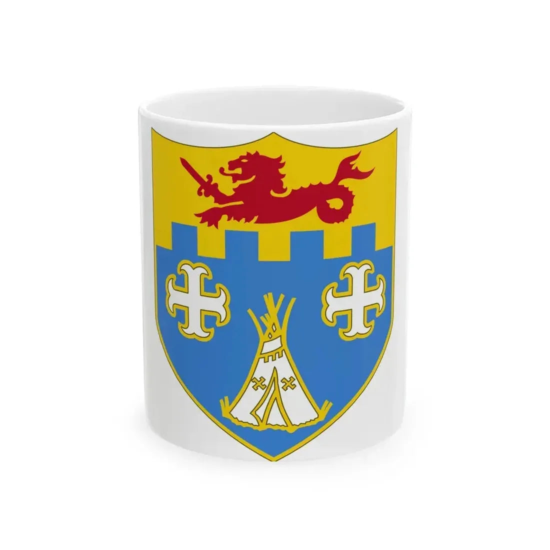 12th Infantry Regiment (U.S. Army) White Coffee Mug 11oz - Go Mug Yourself