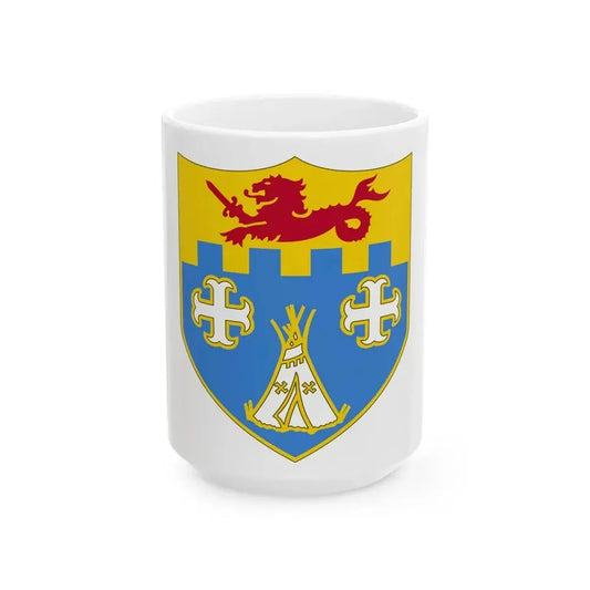 12th Infantry Regiment (U.S. Army) White Coffee Mug 15oz - Go Mug Yourself