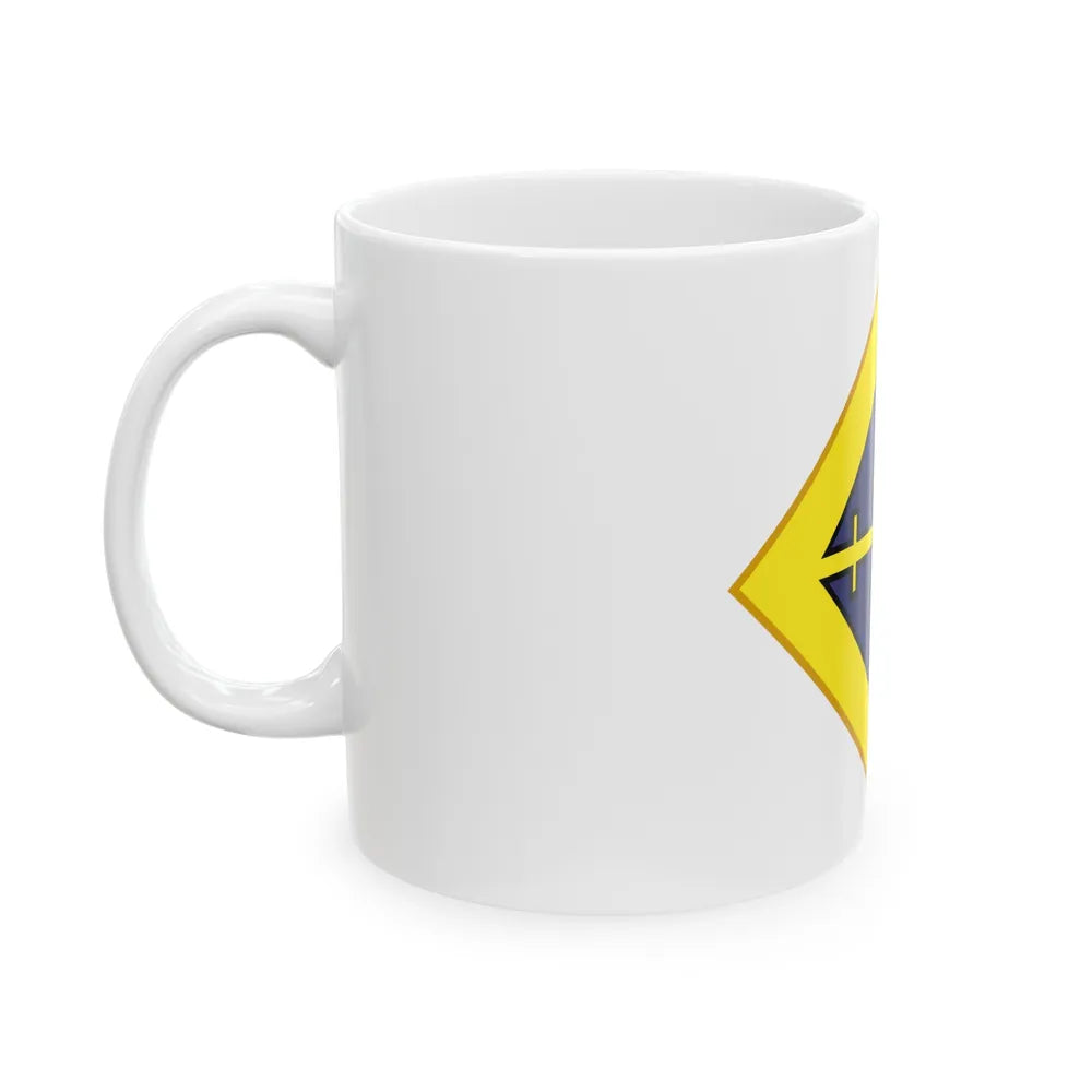 12th US division Insignia (U.S. Army) White Coffee Mug-Go Mug Yourself