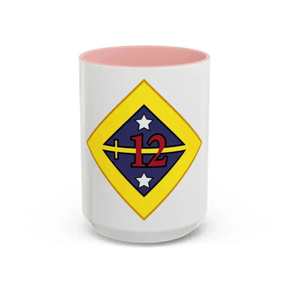 12th US division Insignia (U.S. Army) Accent Coffee Mug - Go Mug Yourself