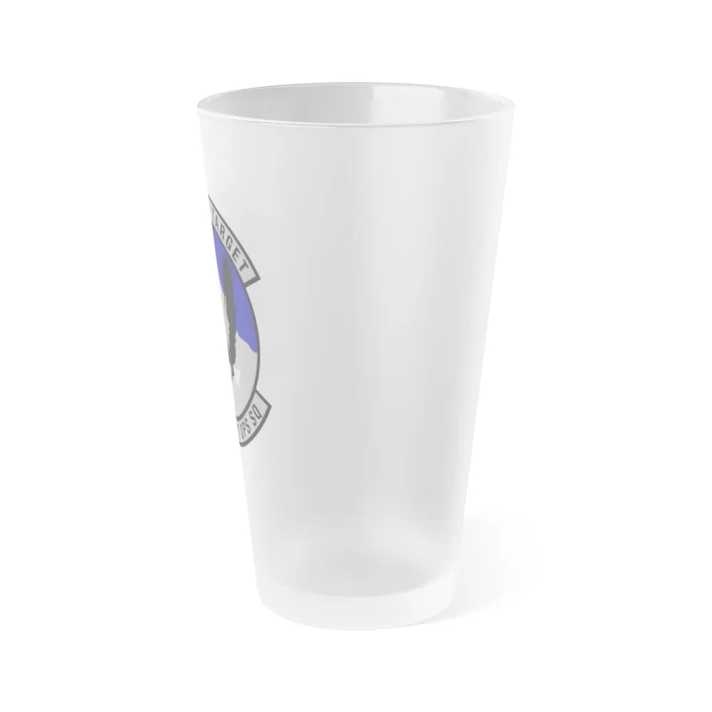 13 Air Support Operations Squadron ACC (U.S. Air Force) Frosted Pint Glass 16oz-Go Mug Yourself